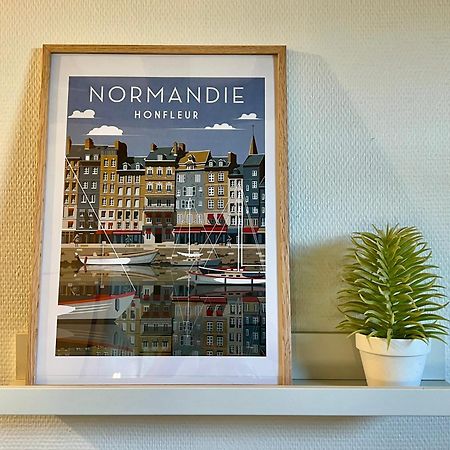 Une Pause Chez Julien, Appartement Lumineux Et Idealement Situe! Honfleur Exteriör bild