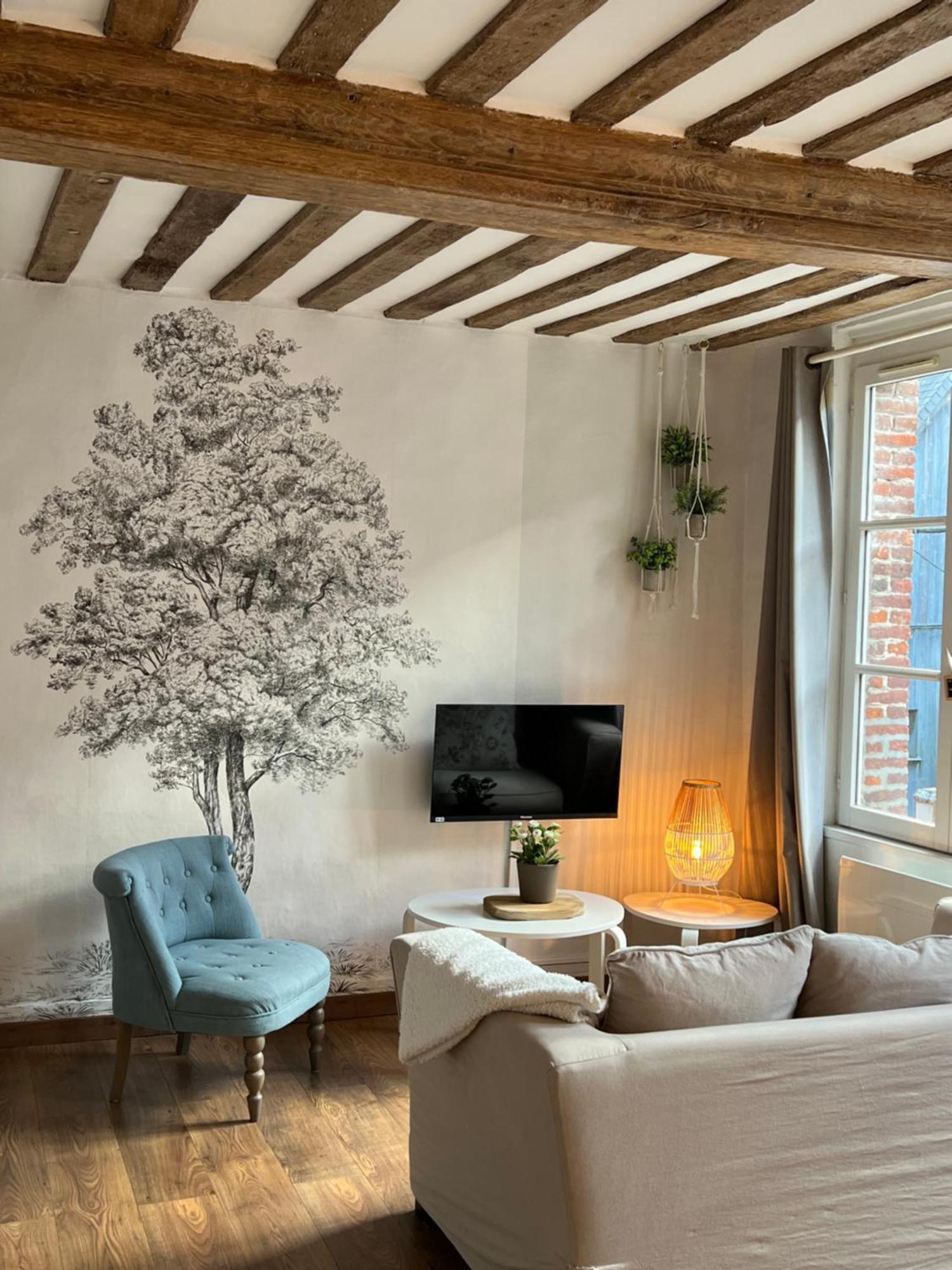Une Pause Chez Julien, Appartement Lumineux Et Idealement Situe! Honfleur Exteriör bild
