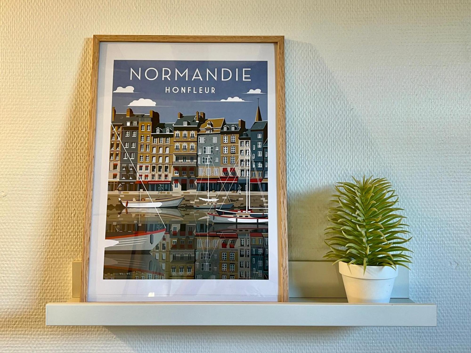 Une Pause Chez Julien, Appartement Lumineux Et Idealement Situe! Honfleur Exteriör bild